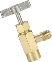 PRETYZOOM Can Adapter Kit Heavy Duty Connector for Air Conditioner Hose Couplers Leak Design Durable Construction Compatible with Self Sealing Cans