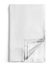 Bombacio Linens Sunrise White Sateen Flat Sheet