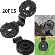 Fix Clamp Sun Shade Net Clip Greenhouse Shade Cloth Clip Plastic Clips 20PCS