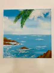 Seascape Beach Sea wave Canvas Art Home Decor Wall Art ORGINAL