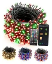 Dynamic Smart Christmas Lights Outdoor RGB 500Led DIY Color Changing 165FT