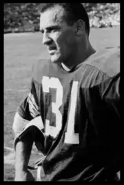 Green Bay Packers Fullback Jim Taylor during the St Louis Cardinal- Old Photo 20