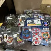 Huge lot of US Army Vietnam War patches Dust off, Unit Patches, Pins +++