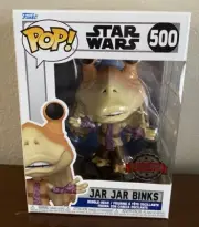 Funko Pop! Star Wars Jar Jar Binks Special Edition Exclusive Ships In PP New