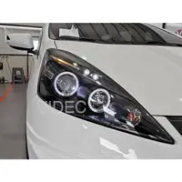 在飛比找蝦皮購物優惠-威德汽車 HONDA 08-11 FIT 2代 燻黑 燈眉 