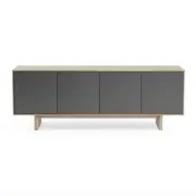 NEW Octave 8379 Entertainment Cabinet | Drift Oak