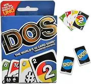 YIAI BTS UNO Cards Game Get Wild Phase 10 Skip Bo Dos UNO Flip Photo Card Set Playing Card Decks Game (Dos)