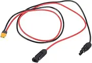 12AWG XT60 to Solar Panel Cable Extension Cable for Power Station Connectors Mobile Energy Storage Battery Charging