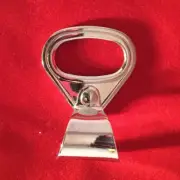 Po Selected Stainless Steel Silver Ring Pull Can Tab Bottle Opener, 5 x 2.1 x