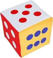 Giant Foam - 15cm - Colorful, Dot Dice, 15cm