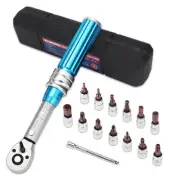 1/4 Torque Wrench Set 10-50 IN.LB (1-6NM) | Click Torque Wrench For Bicycle,S...