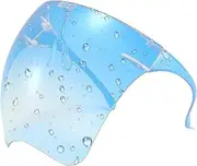 Full Face Shield,Face Shield for Grinding and Cutting - Lightweight Facial Cover Anti Scratch Eye Protection for Men, Women & Cooking