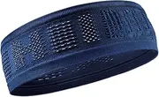 Headband for Sports - Soft Gym Headband | Headbands for Men and Women, Mens Sweatband & Sports Headband, Wicking Workout Sweatbands
