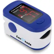 500BL Fingertip Pulse Oximeter Blood Oxygen Saturation Monitor with Batteries