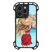 iPhone 16 Pro Ultra Bounce Case MagSafe Compatible Vacation Girl