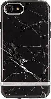 Richmond & Finch RF18933i9 iPhone SE (3rd Generation, 2022), Freedom Case, Marble Black Marble from Sweden, Scandinavian Design, iPhone Protective Cover, iPhone SE (2nd Generation) / 8/7