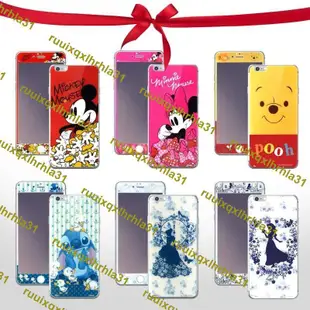 正版授權 迪士尼 Disney Apple iPhone 6 Plus (5.5吋) 正+反 鋼化玻璃保護貼/強化/9H