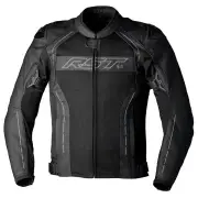 S-1 Mesh Leather Jacket Black Black