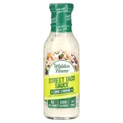 Walden Farms, Street Taco Sauce, Lime Crema, 12 fl oz (355 ml)