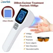 308nm Excimer Therapy Psoriasis Vitiligo Eczema Phototherpay Device 64pcs