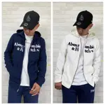 【NEW START美國精品服飾-員林】ABERCROMBIE&FITCH AF 麋鹿 貼布字母LOGO 連帽外套