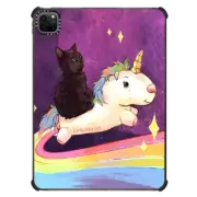 iPad Pro 11-inch (3rd/4th gen) iPad Impact Case Rainbow Unicorns in Space