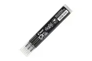 Pilot: Frixion Erasable Fine Refill - Black/3 Pack