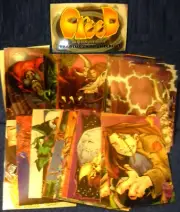 1996 KROME PRODUCTIONS CREED CHROMIUM Base Card Set (50)