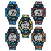 Kids Child Boy Girl Multifunction Waterproof Sports Silent Alarm Watch