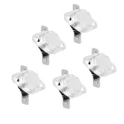 5 Pcs Thermostat Switch Thermostat 15A Normal Closed Temperature Control Switch