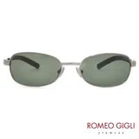 在飛比找momo購物網優惠-【Romeo Gigli】義大利潮流復古款眼鏡(綠-RG17
