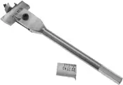 22-76mm Adjustable Spade Bit Expansive Flat Woodworking Boring Drill Bit Set AU