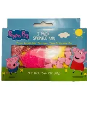 3 Pack Springle Mix Peppa Pig 246 Oz 70 G