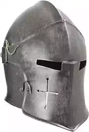Medieval Barbuta Helmet Knight Templar Crusader Armor Helmet