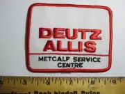 Deutz Allis Metcalf Service Centre Patch Agric. Tractors & Equipment NOS 80's