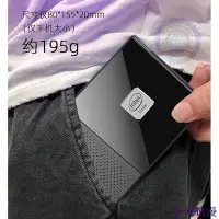 在飛比找Yahoo!奇摩拍賣優惠-【熱賣精選】全新11代N5105口袋迷你主機 辦公遊戲家用影