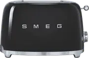 Smeg 50's Style 2 Slice Toaster Black