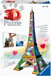 Ravensburger - La Tour Eiffel Love Edition 3D Puzzle 216 Pce