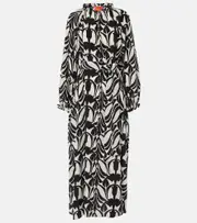 [La DoubleJ] La DoubleJ Cerere silk shirtdress UK 12 black
