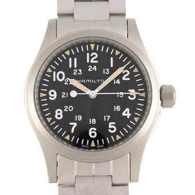 Hamilton Khaki Field Mechanical H694390 H694391 SS Hand-Wound Military Watch Fr