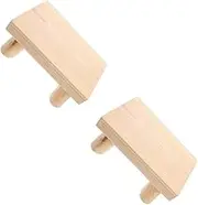 2pcs Wooden Step Stool Versatile Lightweight Safe for Boys and Girls for Home Outdoor