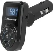 Scosche Bluetooth Handsfree Car Kit with FM Transmitter Black