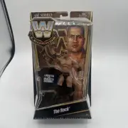 Mattel WWE Legends Series 3 The Rock Elite Wrestling Figure Dwayne Johnson WWF