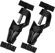 Alipis 2pcs Adjustable Boss Head Clamp Holder with Right Angle Support Laboratory Grip Clamp for Woodworking and Lab Applications and Versatile
