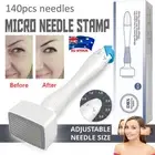 Needle Derma Roller Stamp Microneedle Skin Care Wrinkle Therapy Anti Ageing Kit