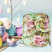 Knitting Yarn Storage Bag Case Crochet Hook Thread Organizer Holder Sewing Tool