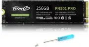 FN501 Pro 256GB NVMe M.2 SSD, PCIe Gen3 x4, Up to 3,500MB/s, Graphene Cooling