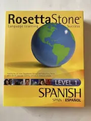 Rosetta Stone Espanol Spanish Spain Level 1 Set Learning Program