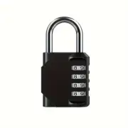 1Pc/2Pcs Combination Padlocks Lock Resettable 4-Digit Padlock with Combination,