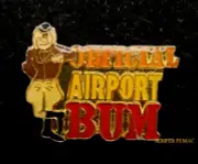OFFICIAL AIRPORT BUM HAT LAPEL PIN UP AIRPORT TIE TAC PILOT CREW WING SOLO GIFT